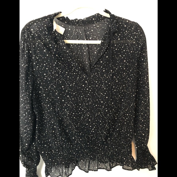 H&M blouse with tie in the back cinched at the waist - Picture 3 of 3